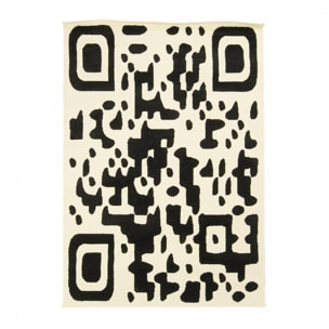 Tapis salon et chambre tissé motif géométrique NUNO