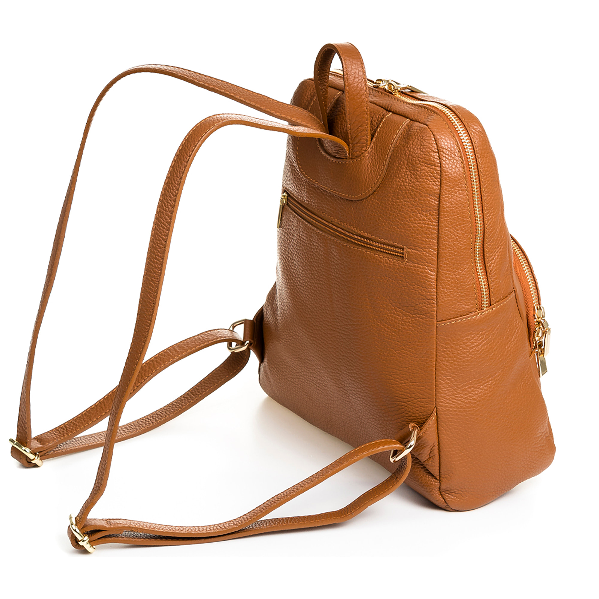 Borsa zaino da donna Monastier Vera pelle Dollaro Made in Italy