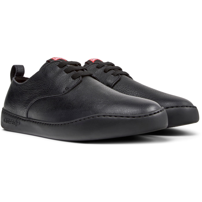 Zapatos de cordones - CAMPER Peu Touring - Negro - Cuero liso