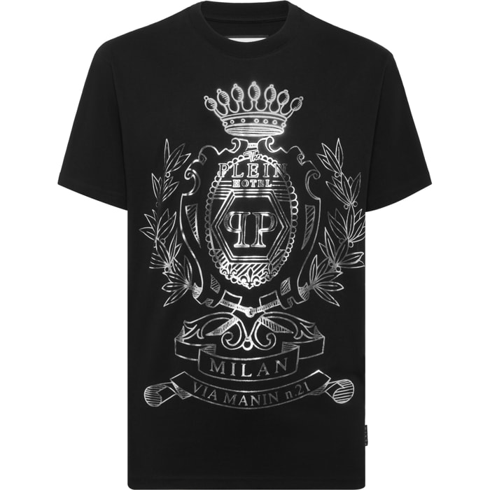 PHILIPP PLEIN T-Shirt Round Neck Ss CREST