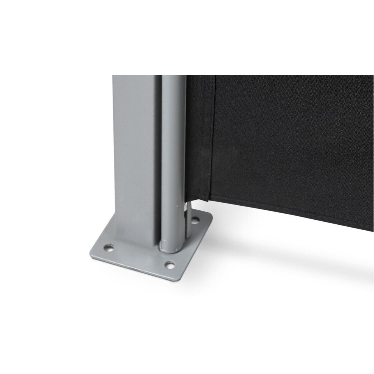 Paravent rétractable premium gris anthracite