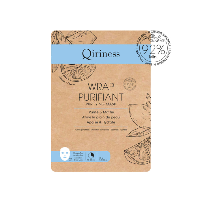 Wrap Purifiant  - Masque Microfibre Purifiant