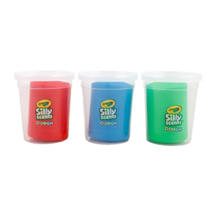 CONJUNTO 3 BOTES DE 142 GR DE PLASTILINA AROMATIZADA "CRAYOLA SILLY SCENT"