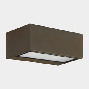 LEDS C4 Aplique Ip66 Nemesis Aluminium 90*220Mm E27 15W Marrón