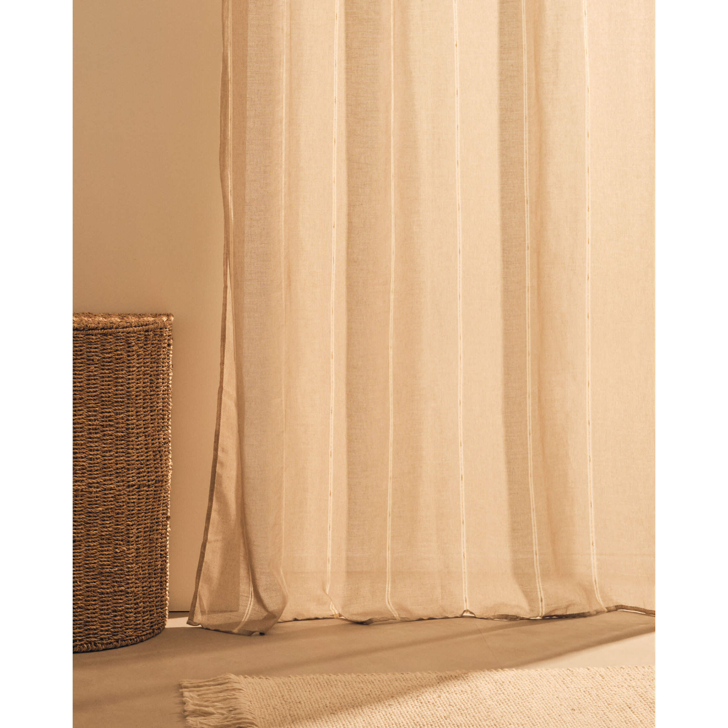 Cortina Marza beige 140 x 260 cm