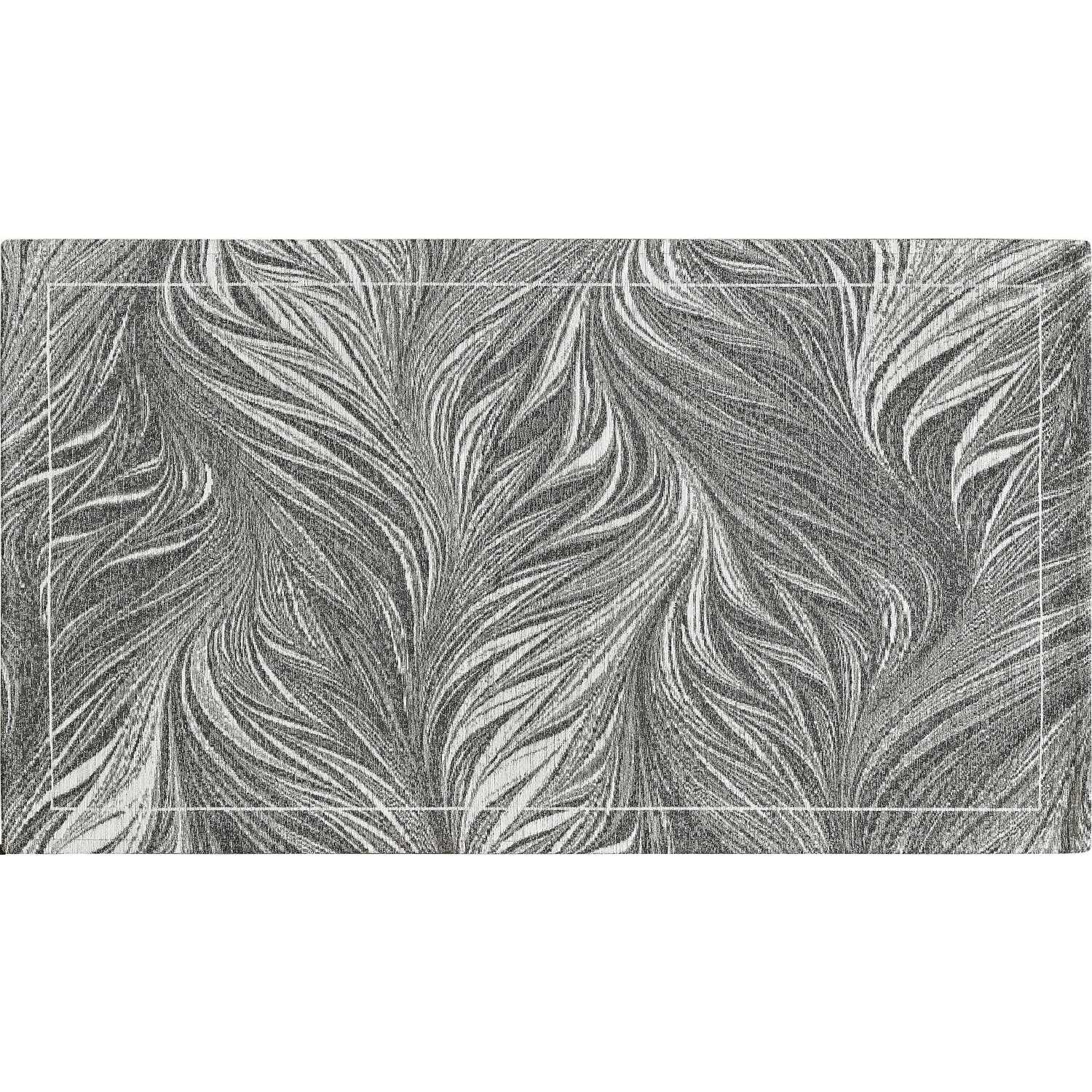 Tappeto Arredo Moderno Grigio