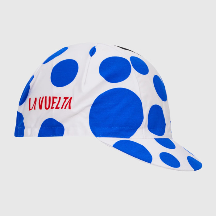 La Vuelta Polka Dot Jersey Cycling Cap - Bluette - Bluette