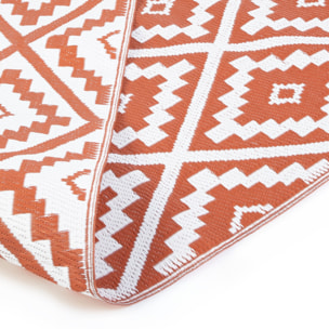 Tapis extérieur Vahiné 270x370cm terracotta