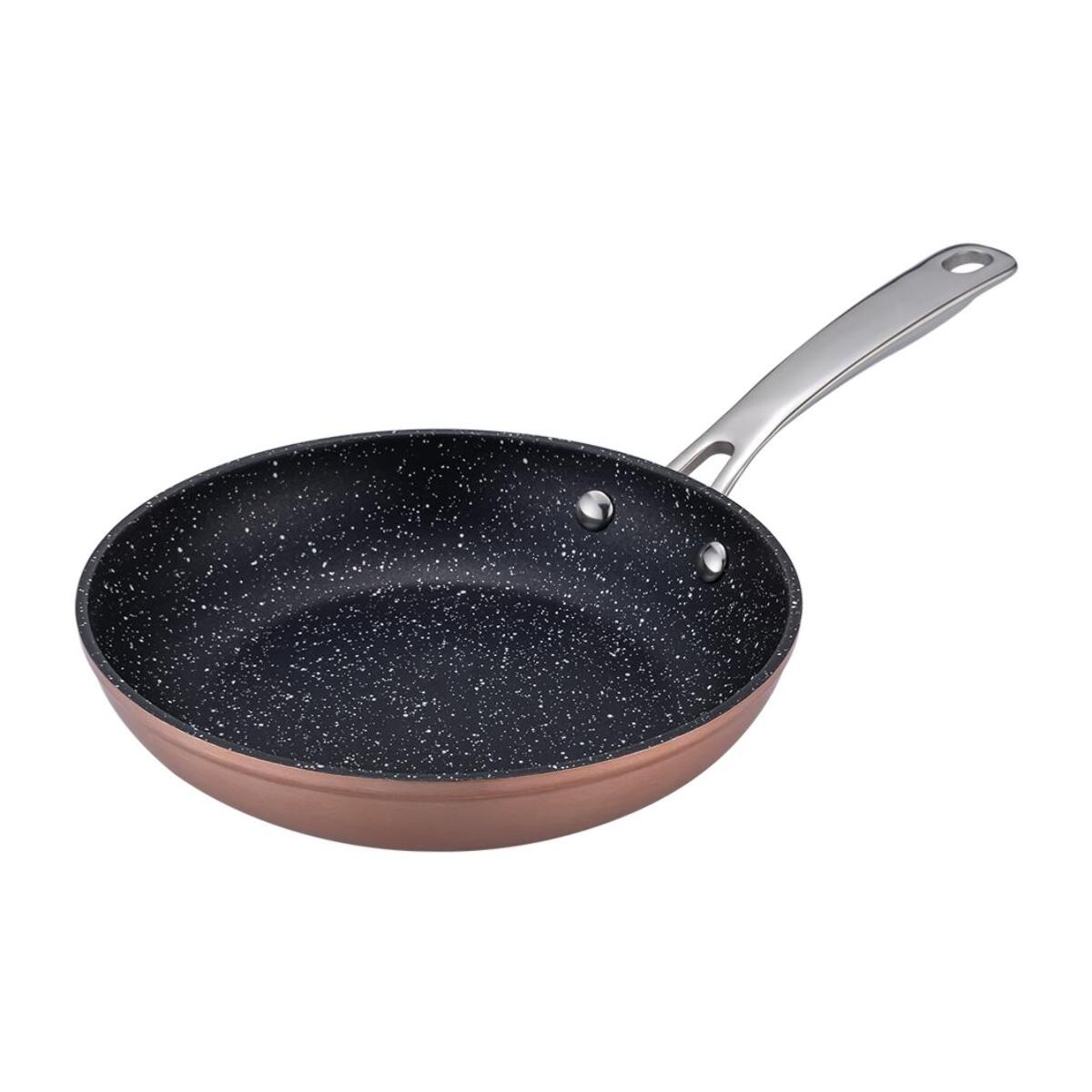 Poêle cuivré   Greblon céramique - "Elégance"