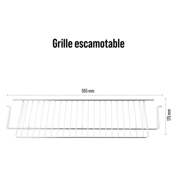 Grille escamotable