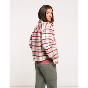 Chaqueta Cuadros Rosa - Tula