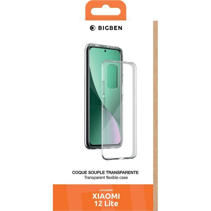Coque BIGBEN CONNECTED Xiaomi 12 Lite 5G Silisoft transparent