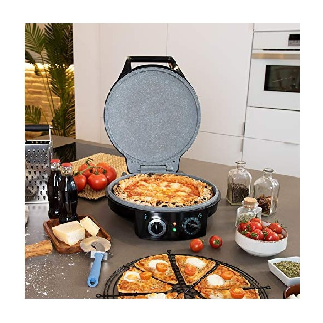 Cecotec Pizza maker Appareil à pizza Fun Pizza&Co