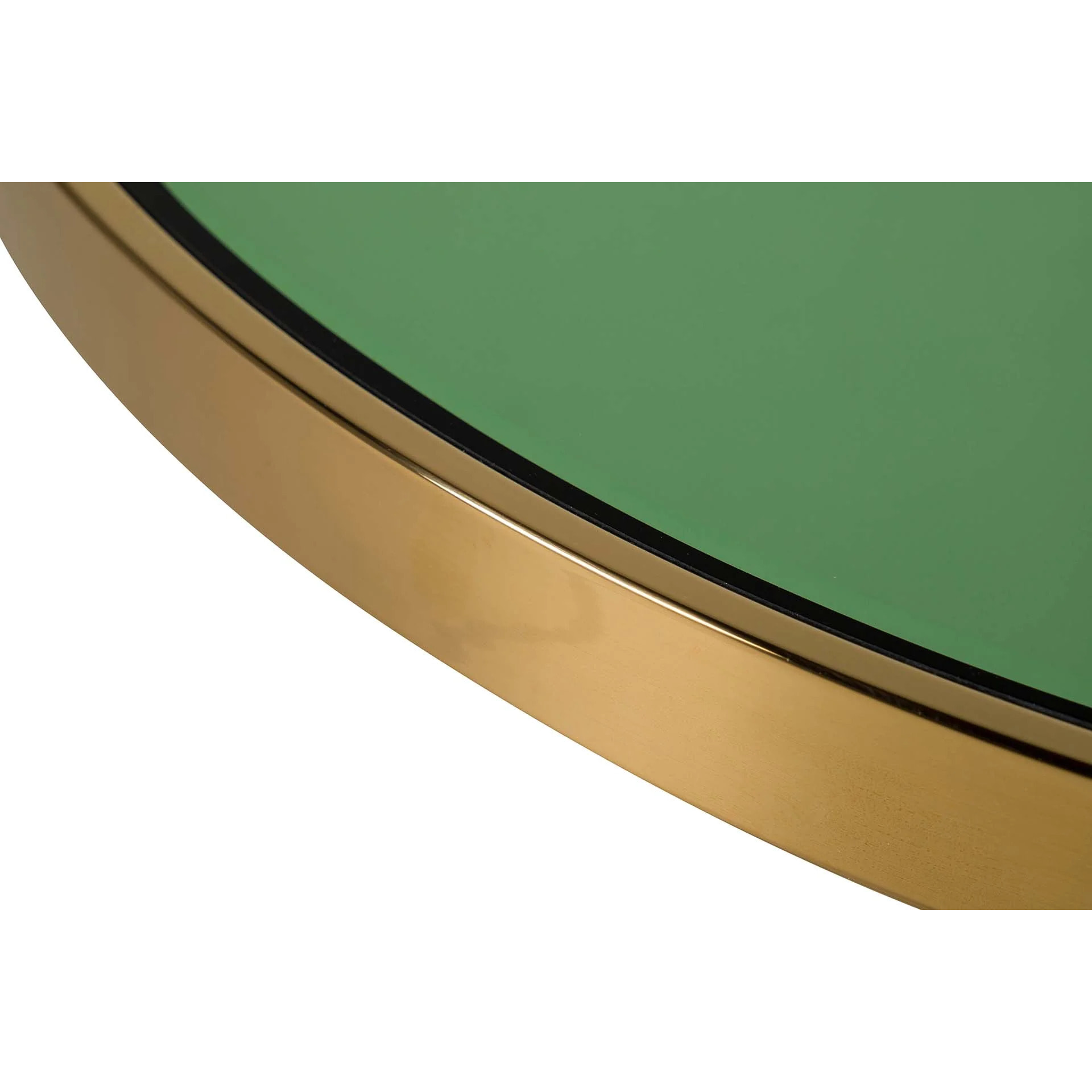 Mesa Comedor Acero Inoxidable Dorado 80x80x75 Cm