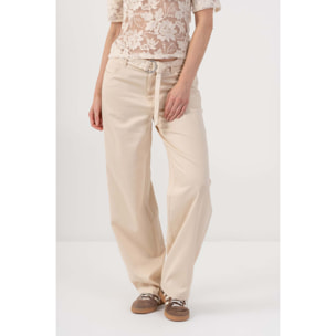 Kocca - Pantaloni wide leg con cintura Donna