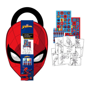 Album actividades coloreable spiderman