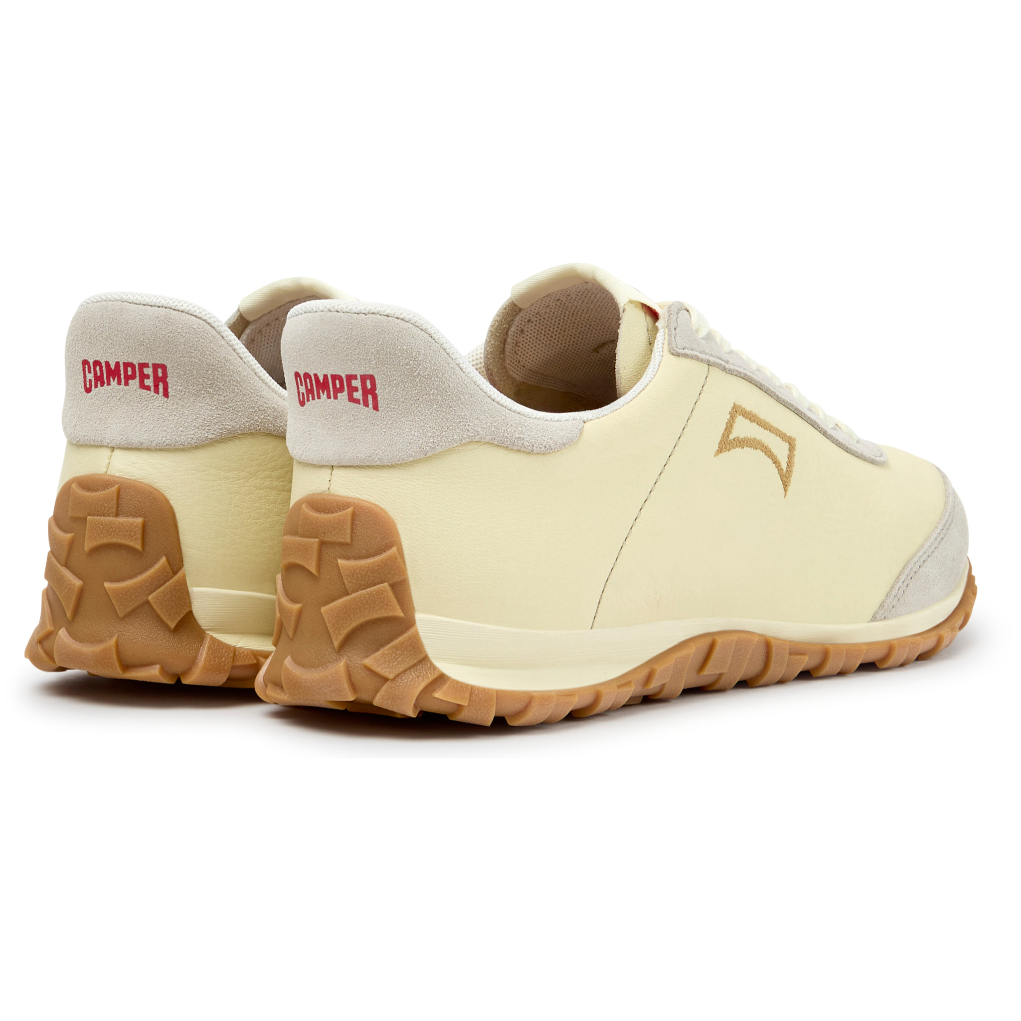 Zapatillas - CAMPER Drift Walk - Beige - Piel lisa