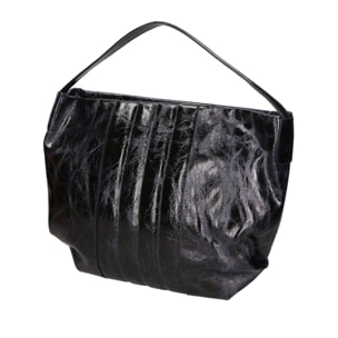 Borsa a spalla da Donna Vanda in Vera Pelle Made in Italy 30x40x5 cm