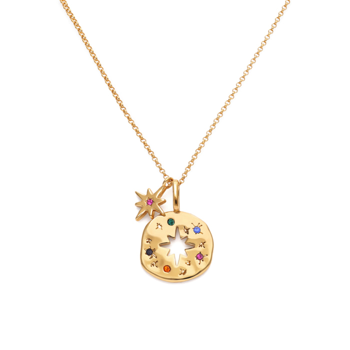Pack Collar Charm Para Ti Mamá Baño Oro