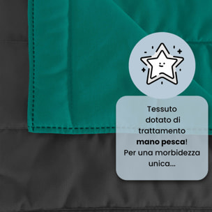 TRAPUNTINO ESTIVO ELEGANT PIAZZA E MEZZA, BICOLORE