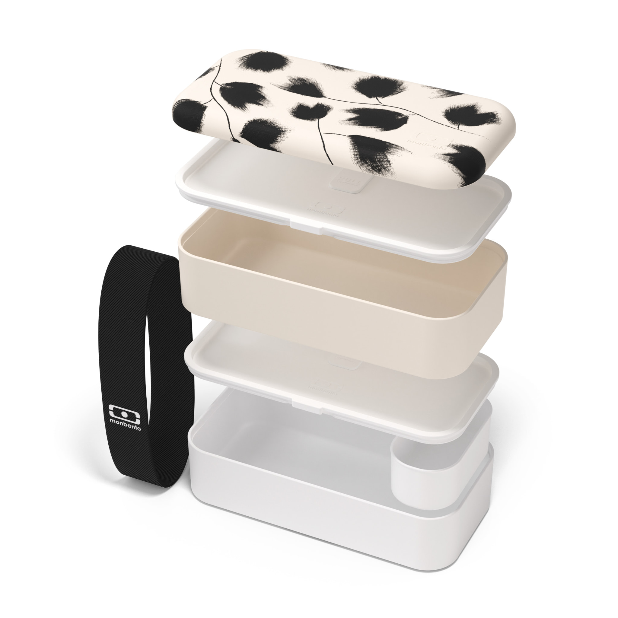 Lunch box 2 compartiments Original 1L Made in France Plume
