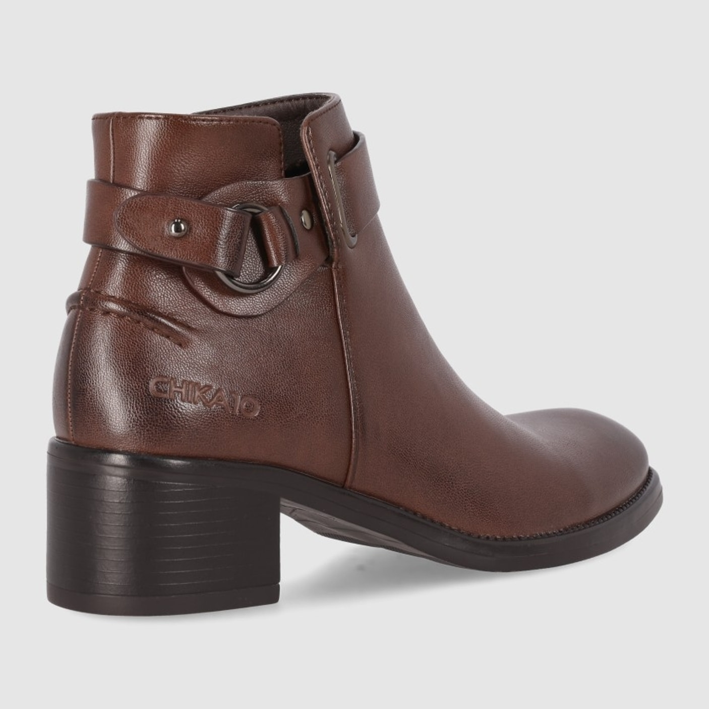 Botines - Marron - Tacón: 5 cm