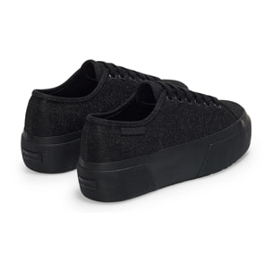 Superga - Scarpe da donna Donna Nero - 3790 Platform Jersey Lame Leggera