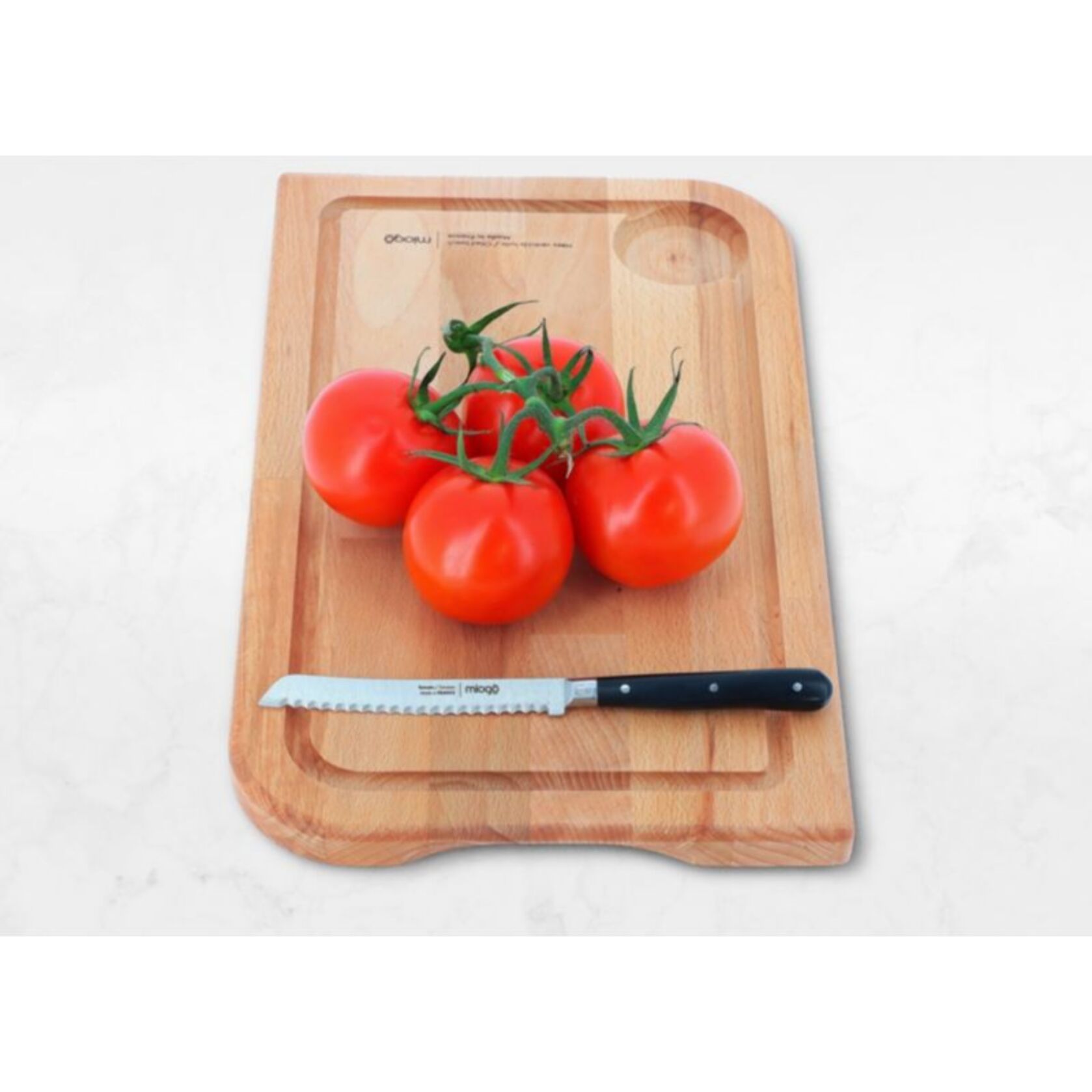 Couteau MIOGO Tomate 11 cm Pleine soie