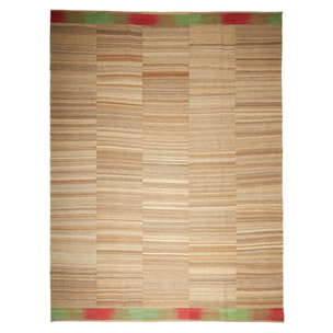 Authentique Tapis d'Orient kilim fait main en laine L