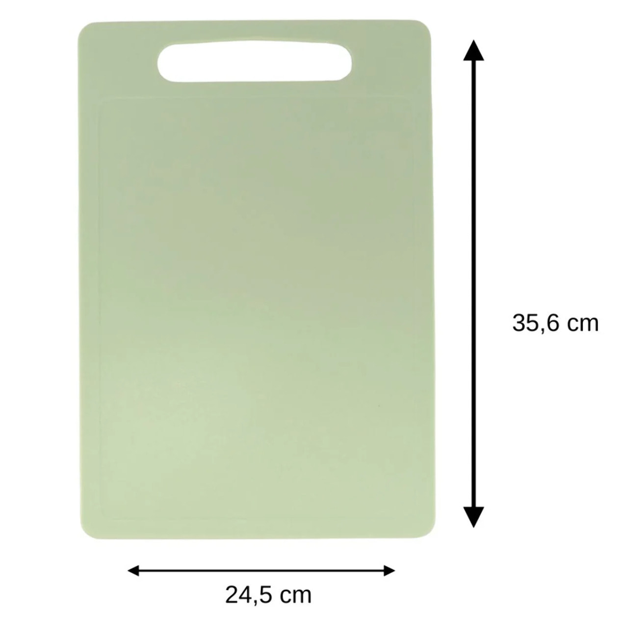 Planche à découper en plastique vert Fackelmann Ocean