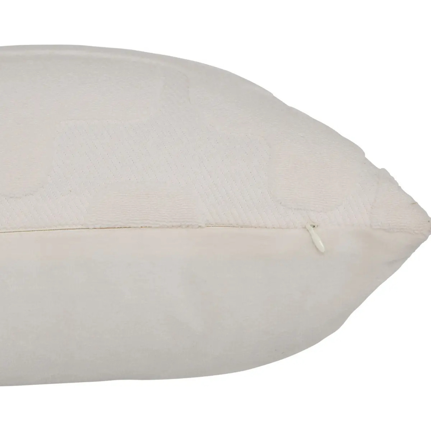Coussin Delor 30x50cm blanc