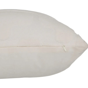 Coussin Delor 30x50cm blanc