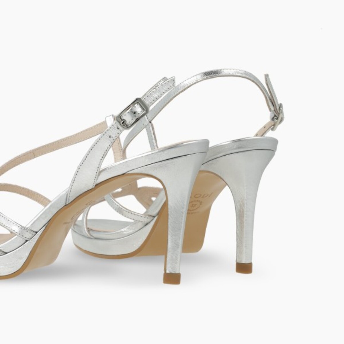 SANDALIAS PLATA LODIN