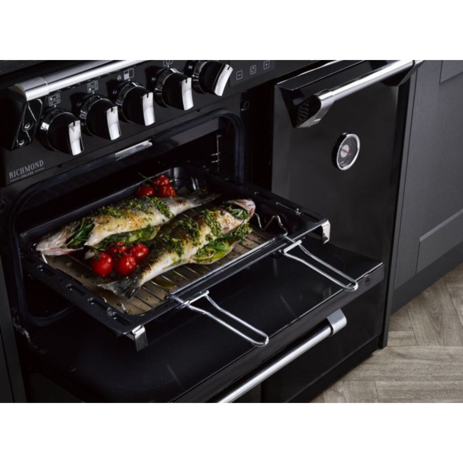 Piano de cuisson gaz STOVES RICHMOND DELUXE 90 DFT ANTHRACITE