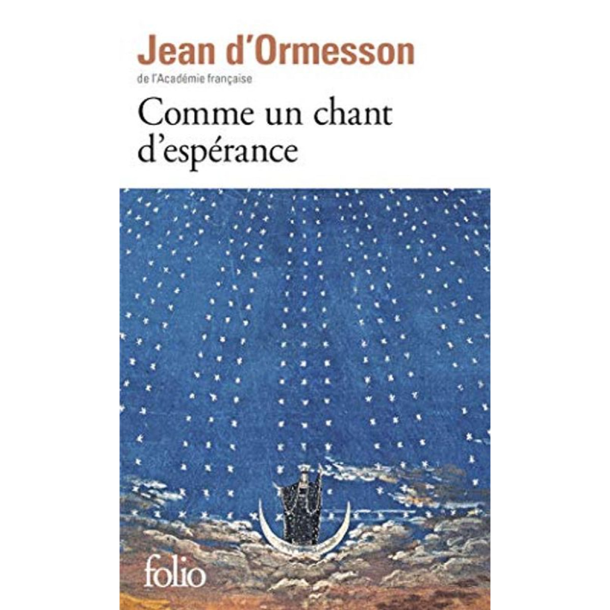 Ormesson,Jean d' | Comme un chant d'espérance | Livre d'occasion