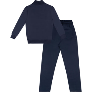 Chándal infantil de invierno "Italia" con cuello y cremallera.
