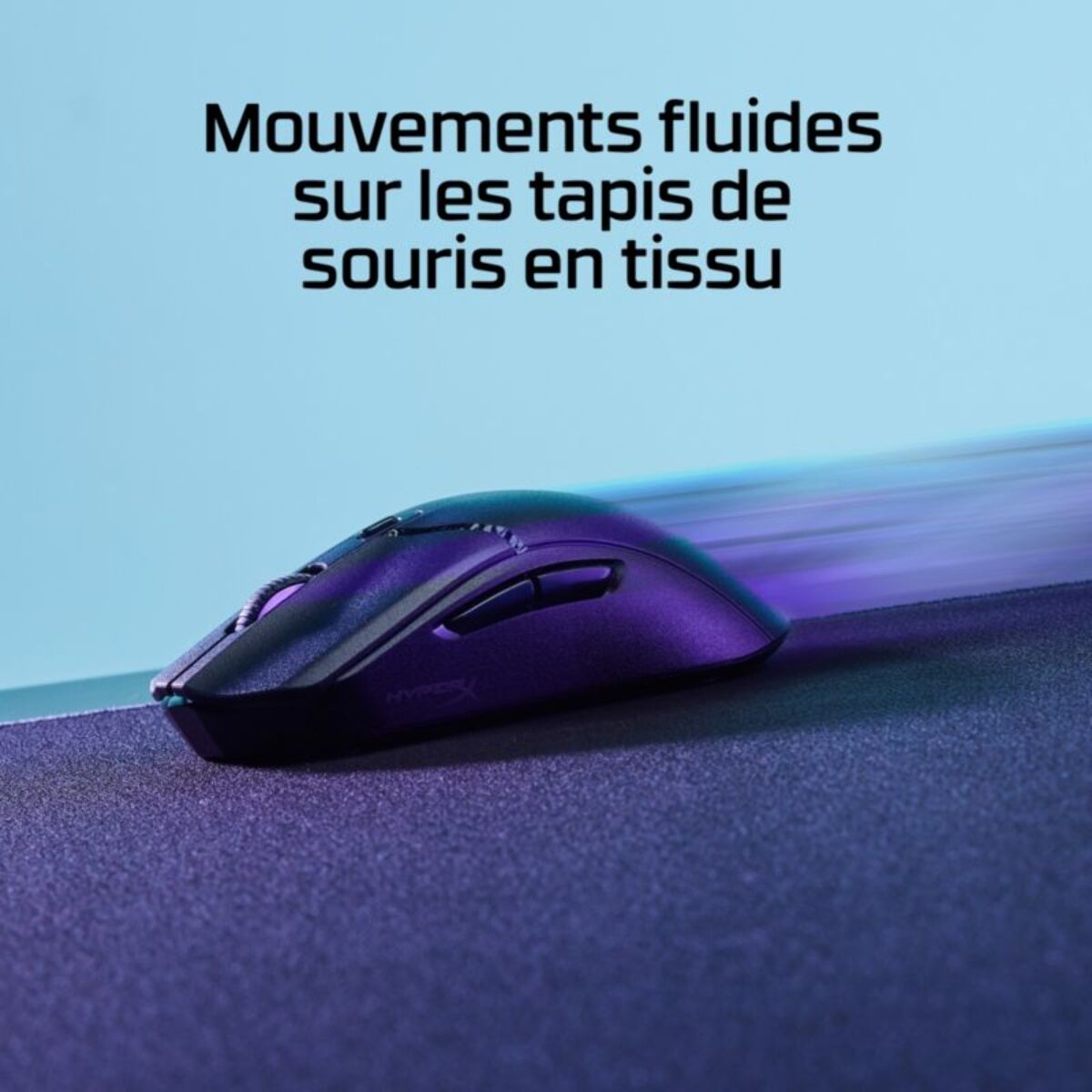Souris Gamer Sans Fil HYPERX Pulsefire Haste 2 Core Noire