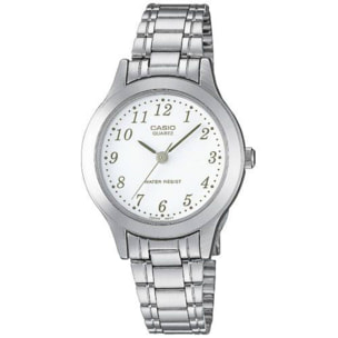 Reloj Casio LTP-1128A-7B Mujer Analogico Cuarzo con Correa de Acero inoxidable