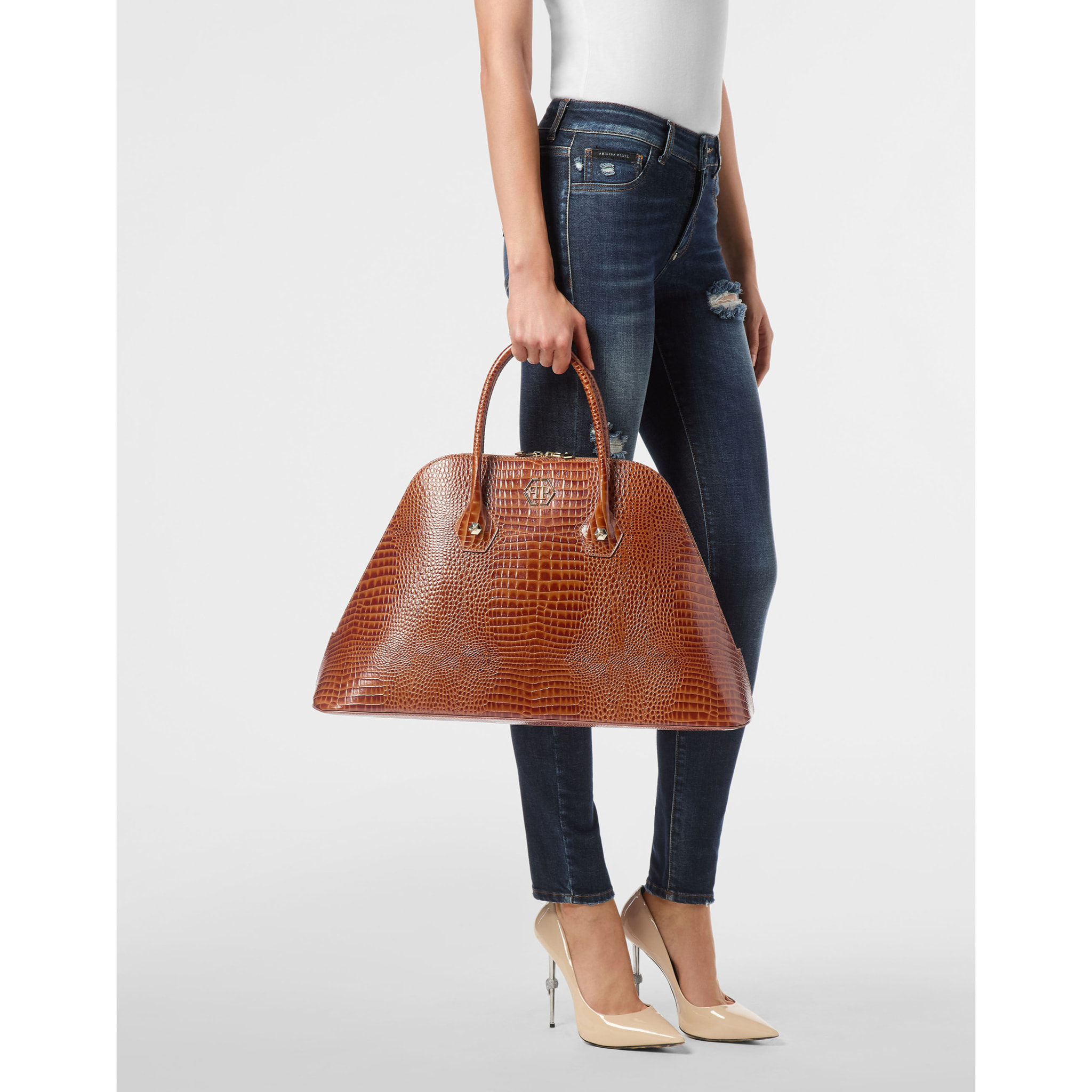 PHILIPP PLEIN Bolso de hombro COCCO