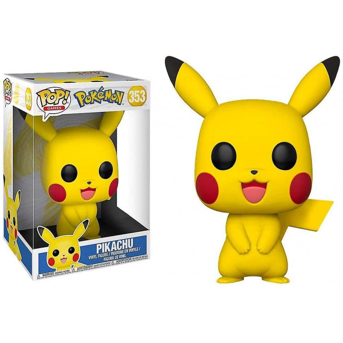 Pokemon Funko POP Vinile Figura Pikachu 25 cm Esclusiva