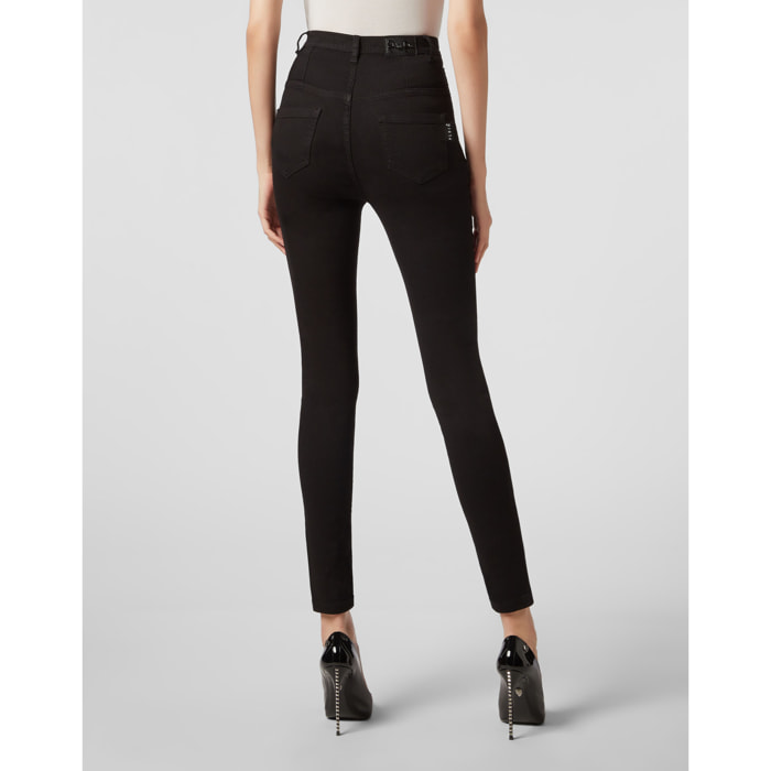 PHILIPP PLEIN Super High Waist Jegging Statement