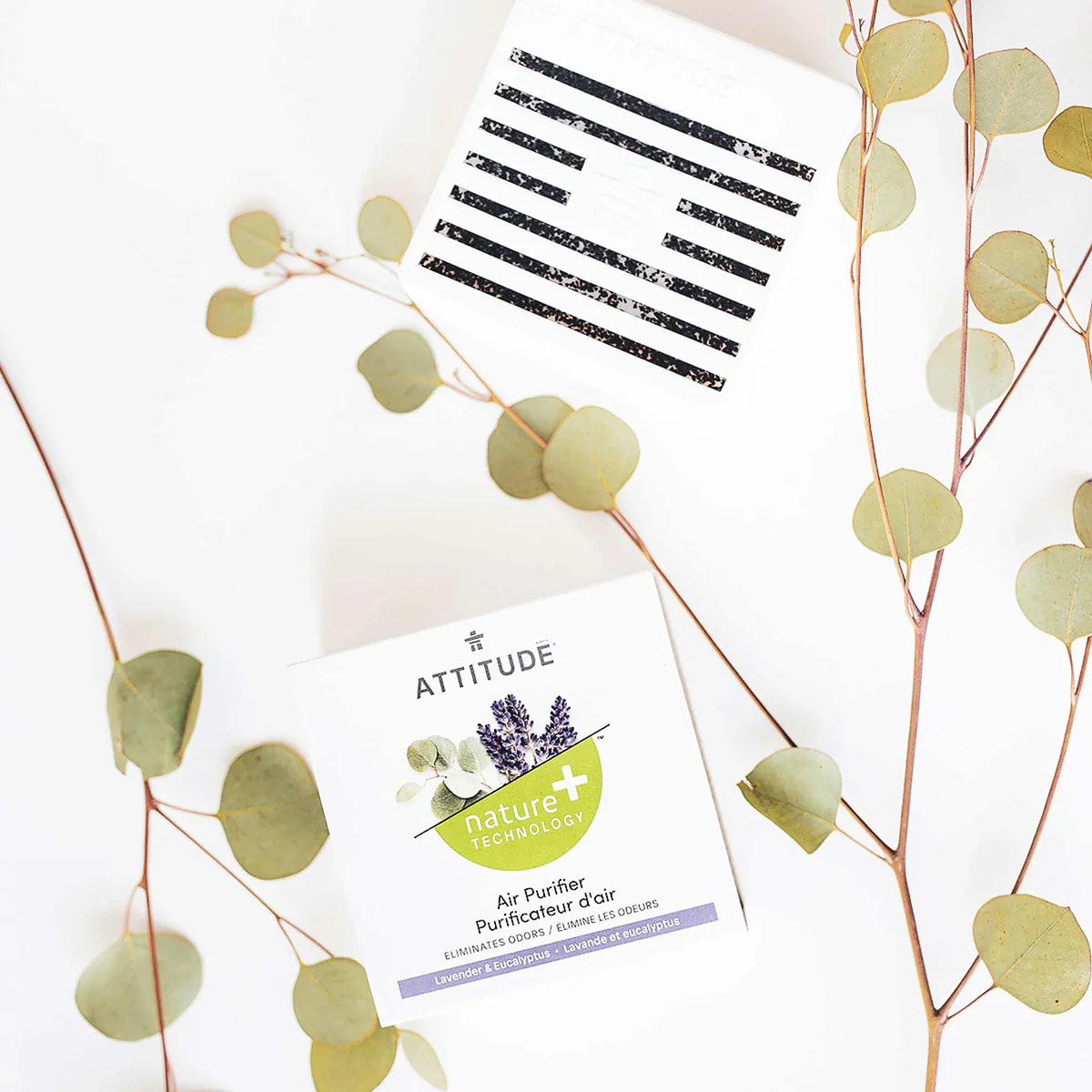 Purificador natural Eucalipto y Lavanda Attitude 227 g