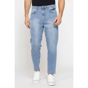 JEANS 5 TASCHE MOD. 739 FIT CARROT IN DENIM STRETCH 12 oz