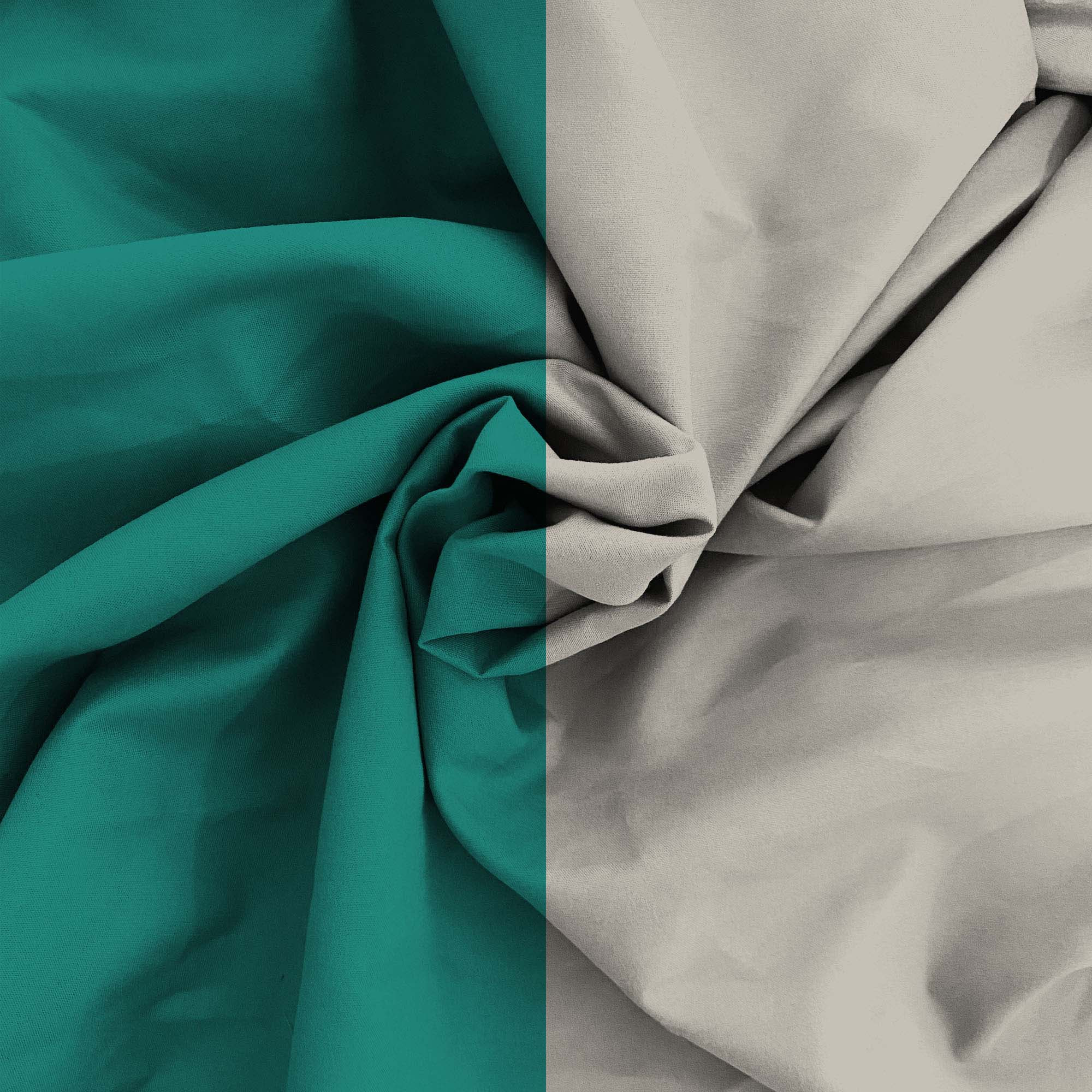 TRAPUNTINO ESTIVO ELEGANT MADE IN ITALY MICROFIBRA - GRIGIO CHIARO/ACQUA PIAZZA E MEZZA