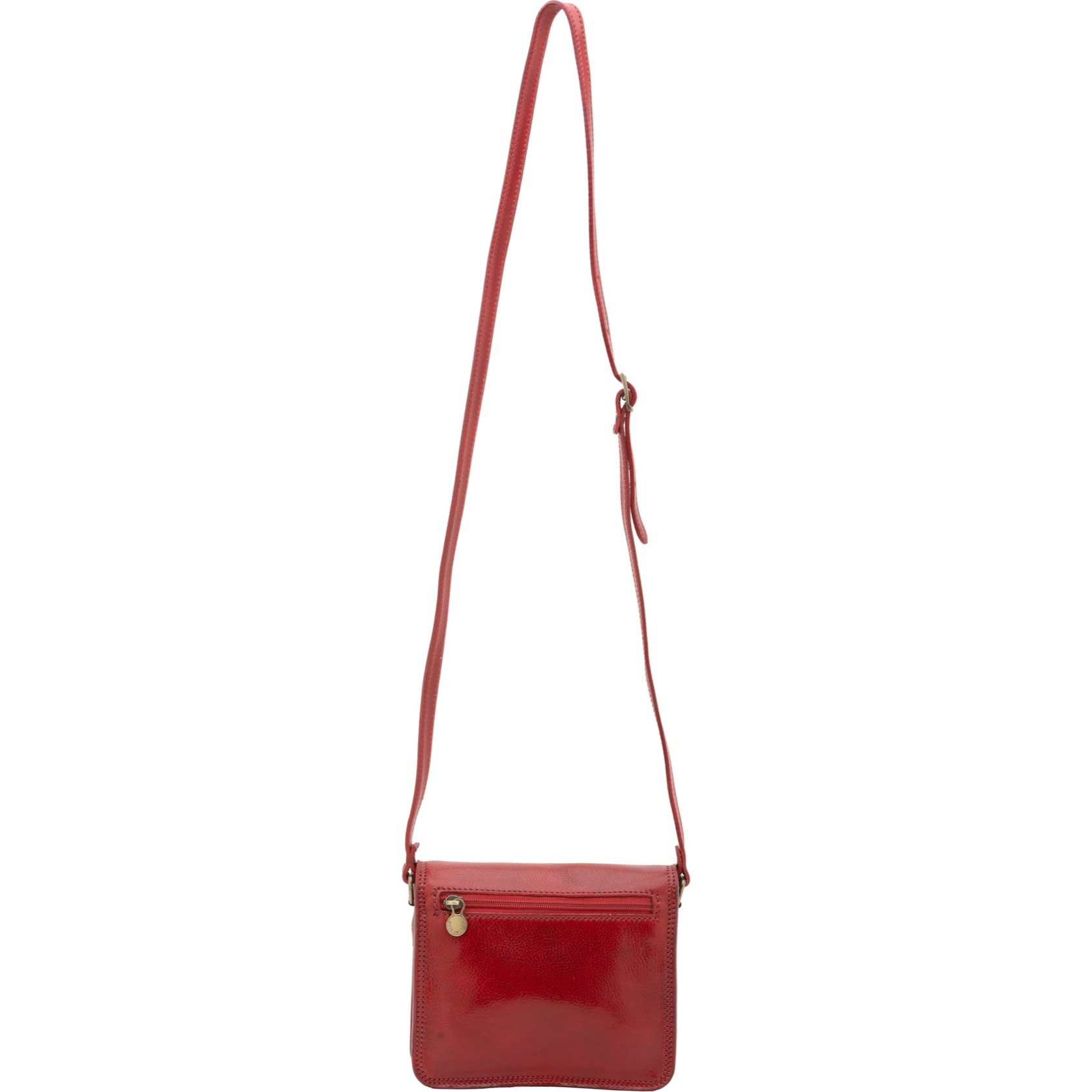 Borsa a tracolla da donna - Modello False - Vera pelle - 20.0 x 16.0 x 7.0 cm