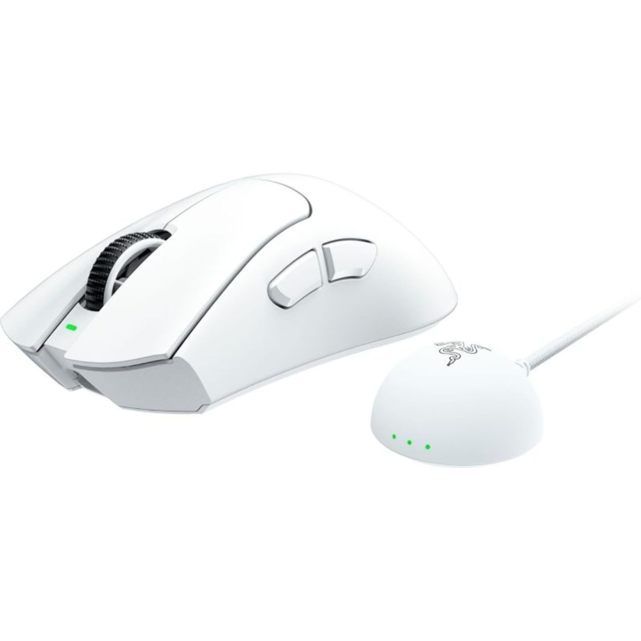 Souris Gamer Sans Fil RAZER DEATHADDER V4 PRO BLANC