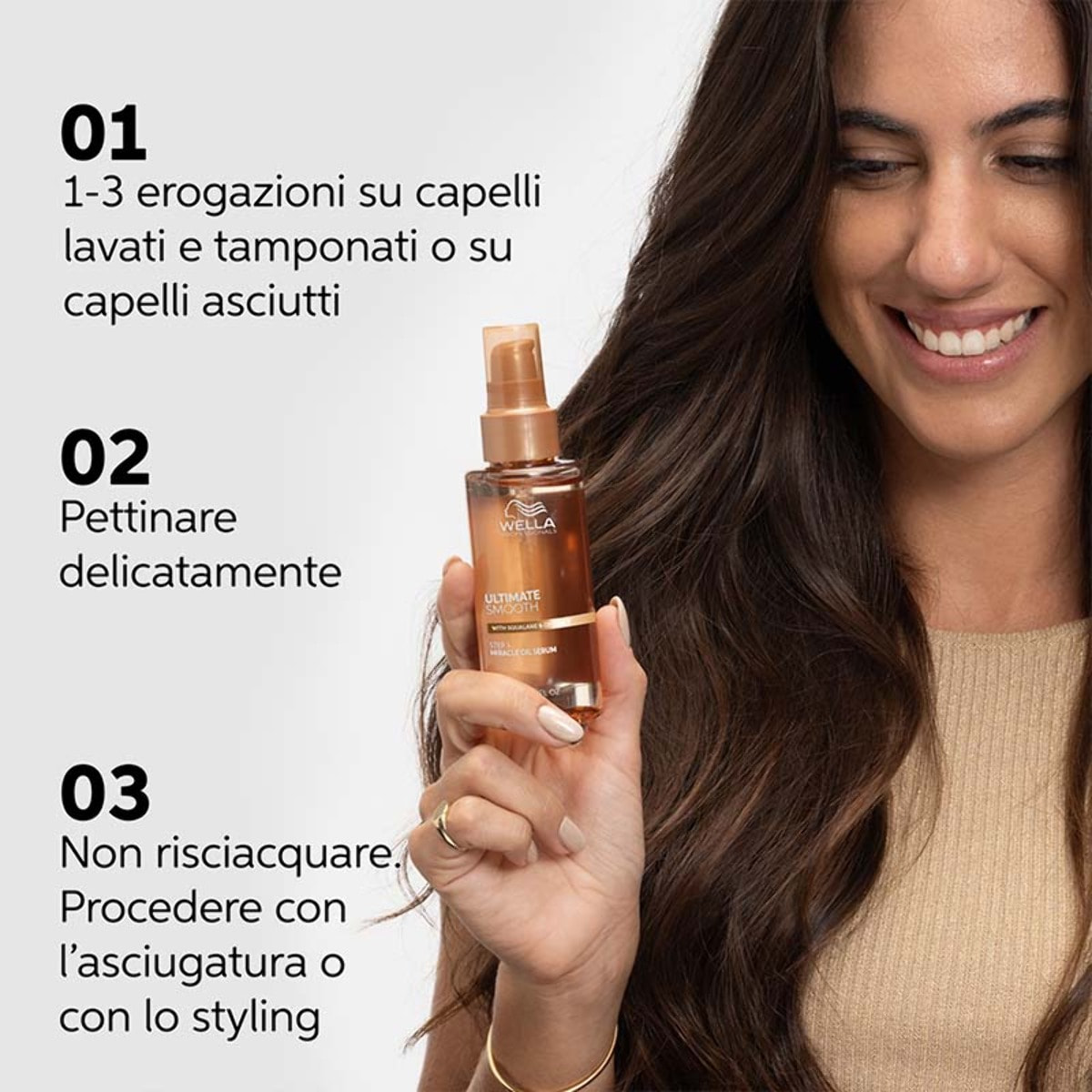 WELLA PROFESSIONALS Ultimate Smooth Step 3 Miracle Oil Serum 30ml