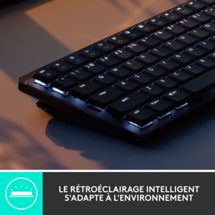 Clavier sans fil LOGITECH MX Mechanical Mini Rétroéclairé