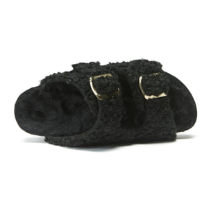 Ciabatta Mandèl Teddy Nero