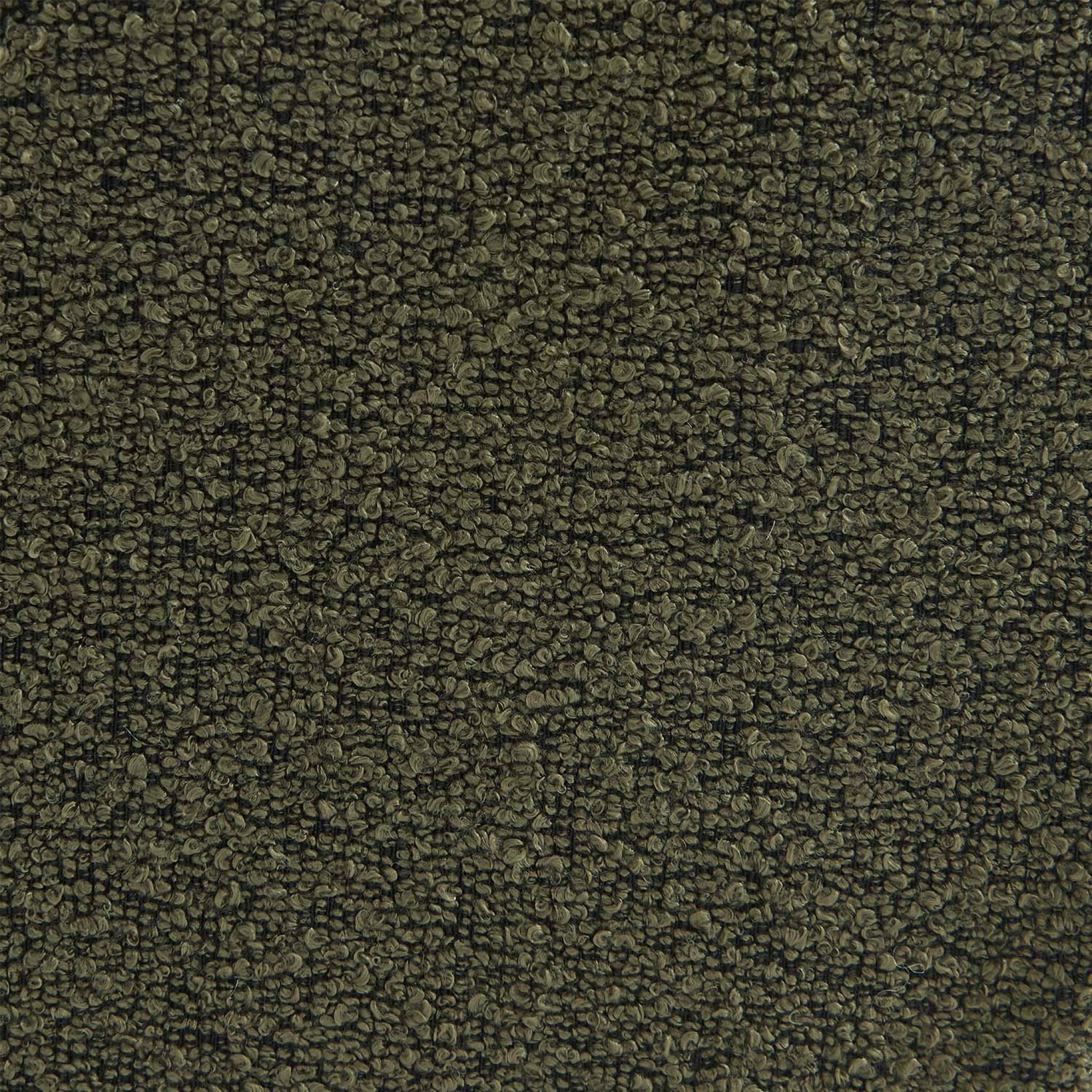 Fauteuil chauffeuse enfant bouclette texturée 1 place kaki - Sokol Kids